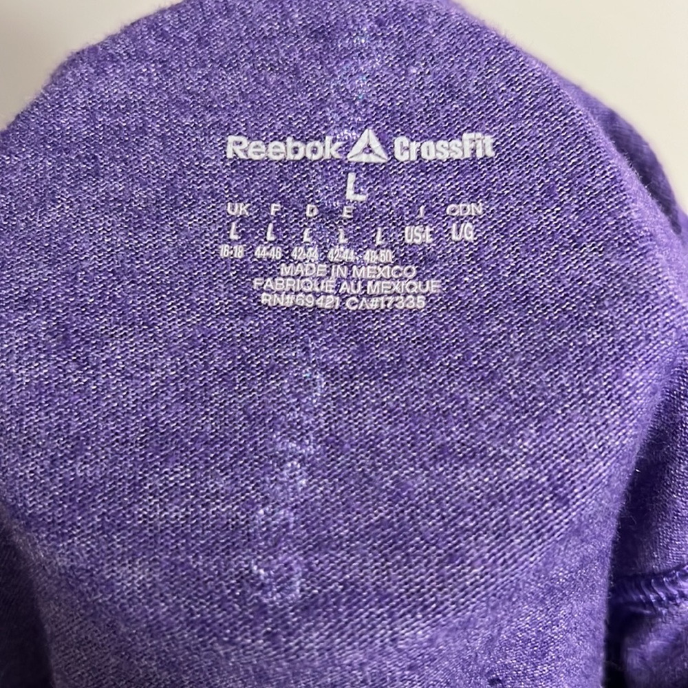 Purple Reebok Shirt - Picture 5 of 5